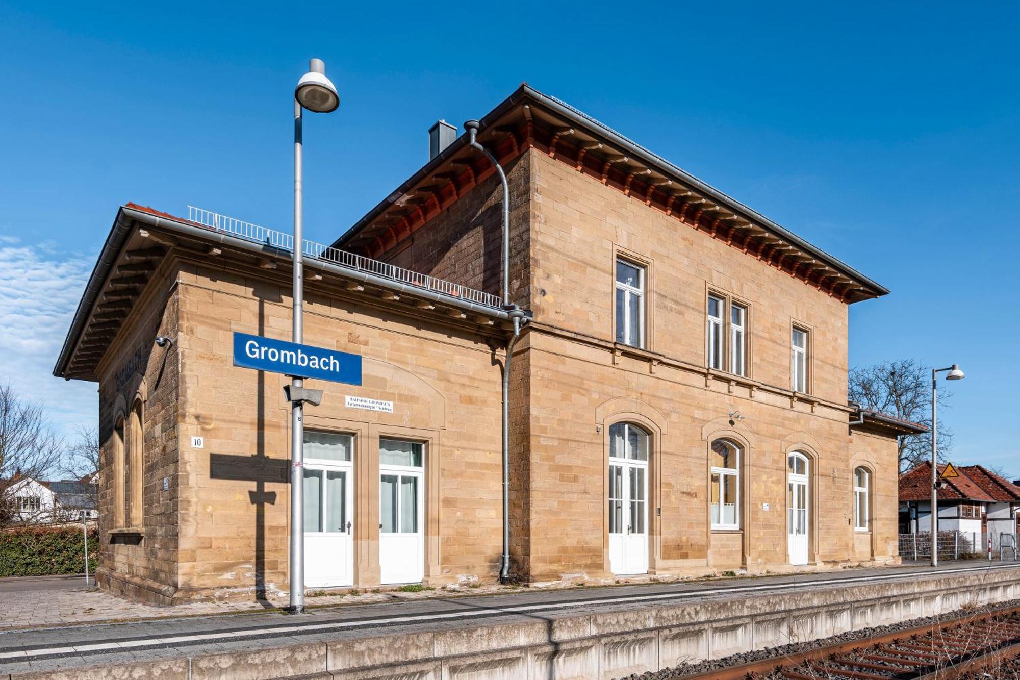 Bahnhof Grombach Leilighet Bad Rappenau Eksteriør bilde